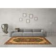 thumbnail image 3 of Ahgly Company Indoor Rectangle Abstract Brown Modern Area Rugs, 5' x 8', 3 of 4