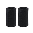 thumbnail image 1 of Pulseras deportivas de algodón Mcolics de 15 cm, color negro, 1 of 7