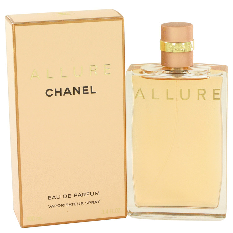 Vorige molecuul lade ALLURE by Chanel Eau De Parfum Spray 3.4 oz New - Walmart.com