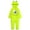 Mike Lime Green, variant on Disney Monsters Inc. Toddler Boy or Girl Cosplay Hooded One Piece Mike Lime Green