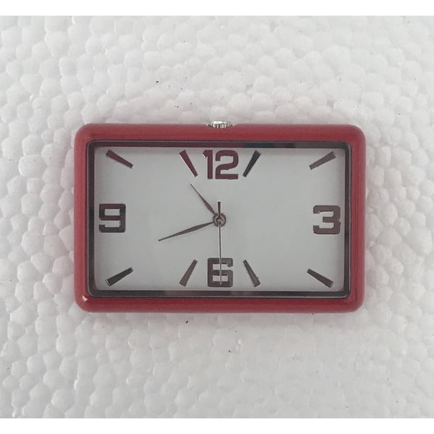 Reloj de cuarzo para coche, reloj de pared para interior de coche, reloj de alta gama con pantalla de hora para salpicadero de coche, accesorios para coche