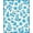 Blue, Pattern 3, variant on Flatwoven High Traffic Area Rug, Vintage Revival Ornamental Medallion Motif, Non Slip, Stain Resistant, Washable Area Rugs for Living Room, Bedroom(Ivory, 2X3)