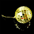 thumbnail image 5 of 72-Piece Mirror Disco Ball Decoration, Party or DJ Lighting Effects, Home Stage Props (2 Inches, Gold), 5 of 7