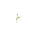 thumbnail image 2 of Deltana PRRHCHU3 Riversdale Handleset with Chapelton Lever Entry in Polished Brass, 2 of 3