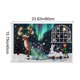 thumbnail image 3 of Seyotauo Christmas Decor 3D Stereoscopic Embroidery Carpet - 24 x16 inch Polyester Xmas Decor Indoor Outdoor, Absorbent Nonslip Dirt Proof Washable Foot Mat for Entryway Kitchen Bathroom Porch Patio, 3 of 6