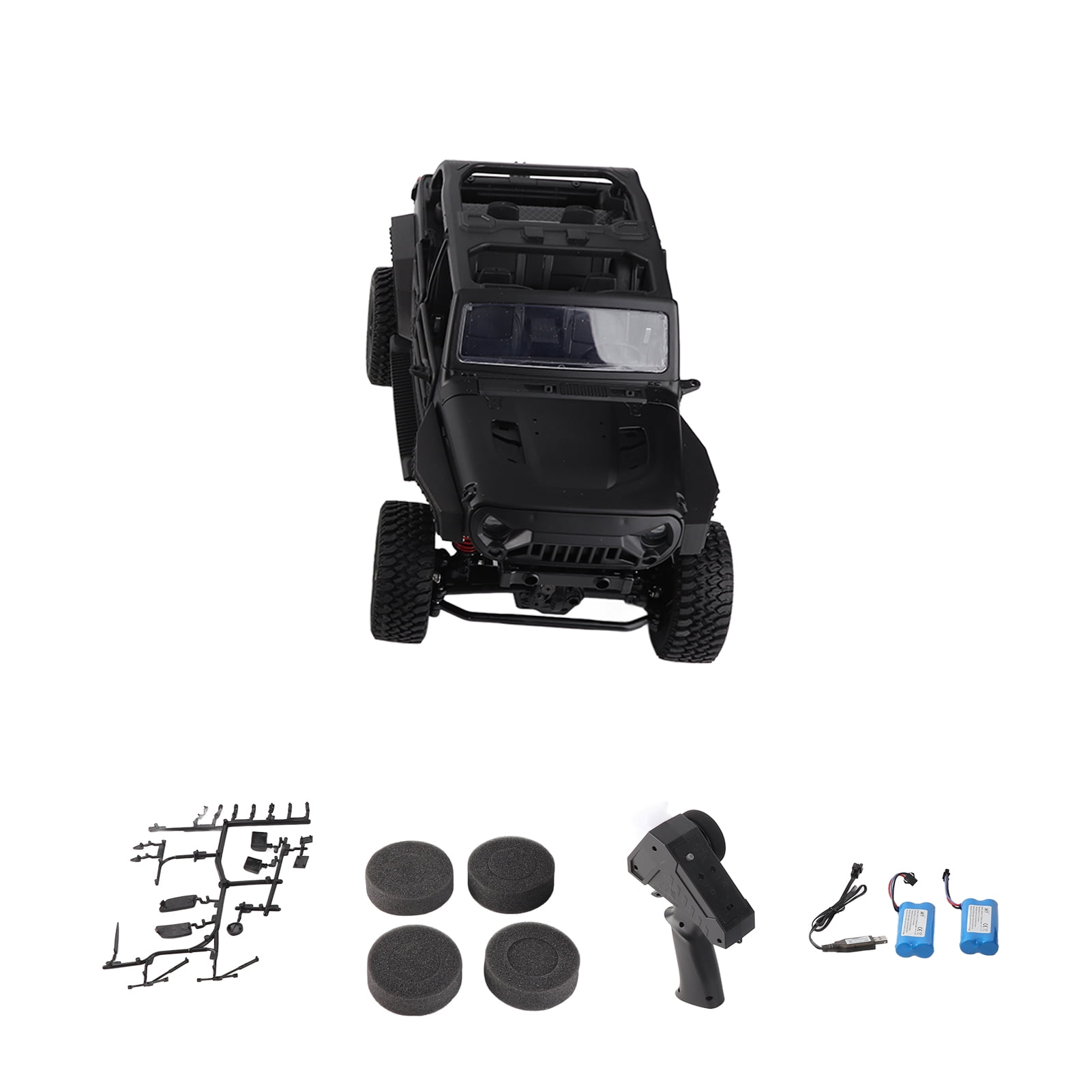For Remote Control Car 1:12 Scale 2.4G 4 Wheel Drive RC Car 1200mAh Battery Remote Control Off Road Vehicle With Lights