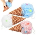 thumbnail image 1 of 3 Esponjas de baño infantiles con forma de helado. Esponja de baño para niños pequeños. Esponja de baño infantil. Esponja de ducha., 1 of 8