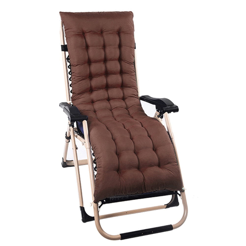 Miuline Patio Chaise Lounger Cushion, Recliner Garden Chair Cushions, Outdoor Garden Patio Beach