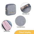 thumbnail image 3 of 2 Pieces Tampon organizer bag Plush cloth organizer bag Portable tampon organizer bag, 3 of 5