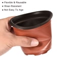 thumbnail image 5 of Uxcell 4" Plastic Plant Nursery Pots Starting Planter Container, Red 50 Pack, 5 of 6