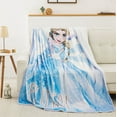 thumbnail image 2 of Frozen 2, Frosted Believe Oversized Silk Touch Sherpa Throw Blanket, 60" x 80", 2 of 6