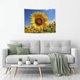 thumbnail image 5 of Kdxio Sky Golden Sunflower Field A Wall Hanging Tapestries Banner For Bedroom College Dorm Home Living Room Party Decor 29X37 In, 5 of 8
