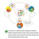 thumbnail image 3 of Juego de cartas cognitivo para niños, juego de mesa, juego educativo de cartas de aprendizaje, juego interactivo para padres e hijos, 3 of 7