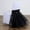 Black, variant on Efavormart 20 PCS Black Bridal Wedding Party Stretchy Spandex Fitted Tulle Tutu Chair Skirts Dinning Event Slipcover For Banquet