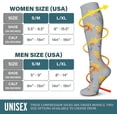 thumbnail image 4 of 3/6 Paires de Chaussettes de Compression pour Femmes et Hommes 15-20 mmHg - Meilleur Soutien pour Infirmières, Course, Randonnée, Récupération et Vol, 4 of 7