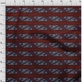 thumbnail image 3 of oneOone Tissu de Soie de Coton Stripechevron & Tissu Imprimé Floral 1 Yard 42 Inch Wide, 3 of 4
