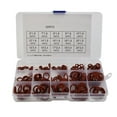 thumbnail image 3 of 225Pcs Silicone Rubber O-Ring Assortment Kit Metric Vmq Sealing Gasket Set Red, 3 of 8