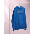 thumbnail image 3 of Wild Honey Leopard Pattern Hoodie Women -Image by Shutterstock, Female XX-Large, 3 of 4