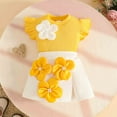 thumbnail image 2 of GXWEA 18 Month Girl Clothes Baby Girl Clothes 12-18 Months Toddler Girls Clothes Summer Outfits Baby Kids Short Sleeve T-Shirt Tops Shorts Sets, 2 of 9