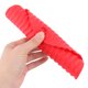 thumbnail image 4 of Plato de tazón redondo de silicona con diseño de ola antideslizante, resistente al calor, rojo, 2 piezas, 4 of 4