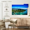 thumbnail image 4 of Elephant Stock Diamond Head View Wall Art - Horizontal Canvas Wall Art - Living Room Wall Decor - Places Canvas - Teal And Green Decor - 51" x 34", 4 of 4