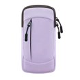 thumbnail image 1 of Bolsa para teléfono en el brazo con brazalete de running de dos capas, ajuste cómodo, bolsillo seguro para el teléfono para deportes y fitness., 1 of 8