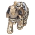 thumbnail image 4 of FAGINEY Elephant Figurine, Elephant Decor Figurine, Resin For Office Home, 4 of 8
