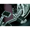 thumbnail image 2 of Kuryakyn 4575 Motorcycle Foot Controls: Longhorn Offset Dually Highway Pegs with Magnum Quick Clamps for 1-1/4" Engine Guards/Tubing, Chrome, 1 Pair, 2 of 3