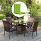 thumbnail image 4 of Cubierta Cojín para sillón Asiento suave Cojín para patio Cojín para asiento Verde Zulema cojines de balancín, 4 of 8