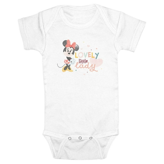Infants' Mickey & Friends Lovely Little Lady  Bodysuit