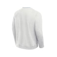 thumbnail image 2 of NFL Seattle Seahawks Men's Cotton Gray Heather Long Sleeve Crew Fleece Sweatshirt, 2 of 4