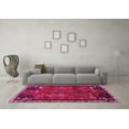 thumbnail image 3 of Ahgly Company Indoor Square Animal Pink Traditional Area Rugs, 4' Square, 3 of 4