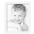 thumbnail image 2 of ArtToFrames 16" x 20" Contemporary White with Lip Picture Frame, 16x20 inch White Wood Poster Frame (WOM-2032),  Pack, 2 of 7