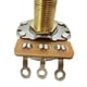 thumbnail image 3 of Potenciómetro Estriado Pequeño para Guitarra Eléctrica, Bajo, Amplificador de Efectos, Volumen de Tono, 28 Mm, B250K, 3 of 5