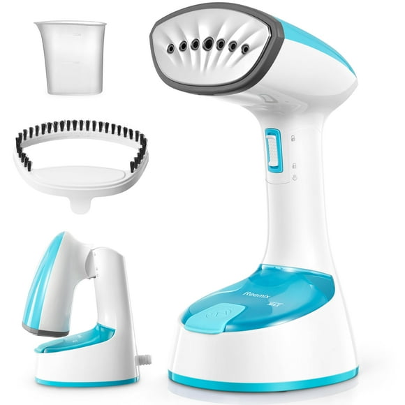 Vaporizador para ropa, removedor de arrugas de prendas de diseño portátil plegable, vapor penetrante fuerte de 20 g/min, calentamiento rápido de 25 segundos, para el hogar, la oficina y los viajes (Aq