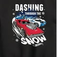 thumbnail image 3 of Hot Wheels - Dashing Through The Snow - Toddler & Youth Crewneck Fleece Sweatshirt, 3 of 5