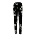 thumbnail image 5 of Jxximdong Leggings for Women Ladies' Slim Fit Floral Slimming Printed Bottom Pants Multicolor L Yoga Pants, 5 of 5