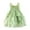 A-Green78, variant on XUELUO Toddler Girls Dresses Tiered Tulle Spaghetti Strap & Wing Detail Dress Kids Spring Cute Sweet Style Outings Outfit