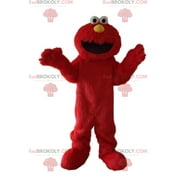 Mascot Elmo the famous red puppet of Sesame Street