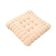 thumbnail image 4 of Cojín con forma de galleta, cojín de galleta, cómodo y moderno para el suelo. Beige, 4 of 9