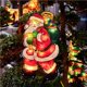 thumbnail image 5 of Moyic Lámpara LED de Papá Noel de Navidad con ventosa, decoración colgante, luces colgantes de ventana de Navidad, colgante para decoración de Kits de decoración para fiestas Numero 3 Moyic HA040435-03, 5 of 6