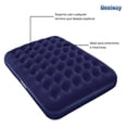 thumbnail image 3 of Colchon Cama Matrimonial Inflable para Camping 67002 Bestway azul Doble Bestway 67002, 3 of 8