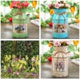 thumbnail image 4 of Rustic Iron Vase with Bow Knot String, Bucket Decorative Flower Vase for Farmhouse Kitchen Wedding Dinner (No Flowers), 4 of 7