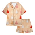 thumbnail image 3 of WEAIXIMIUNG 2024 Children's Shirt And Pants Set Christmas Pyjamas Set With Pockets Christmas Set 10-11 Years, 3 of 6