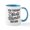 White/Blue Inside, variant on CafePress - Nasty Woman Mug - 11 oz Ceramic Mug - Novelty Coffee Tea Cup