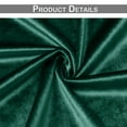 thumbnail image 5 of DYstyle 1/2 Panels Kid's Curtain Velvet Solid Living Room Bedroom Blackout Grommet Curtain Drapes, 5 of 6
