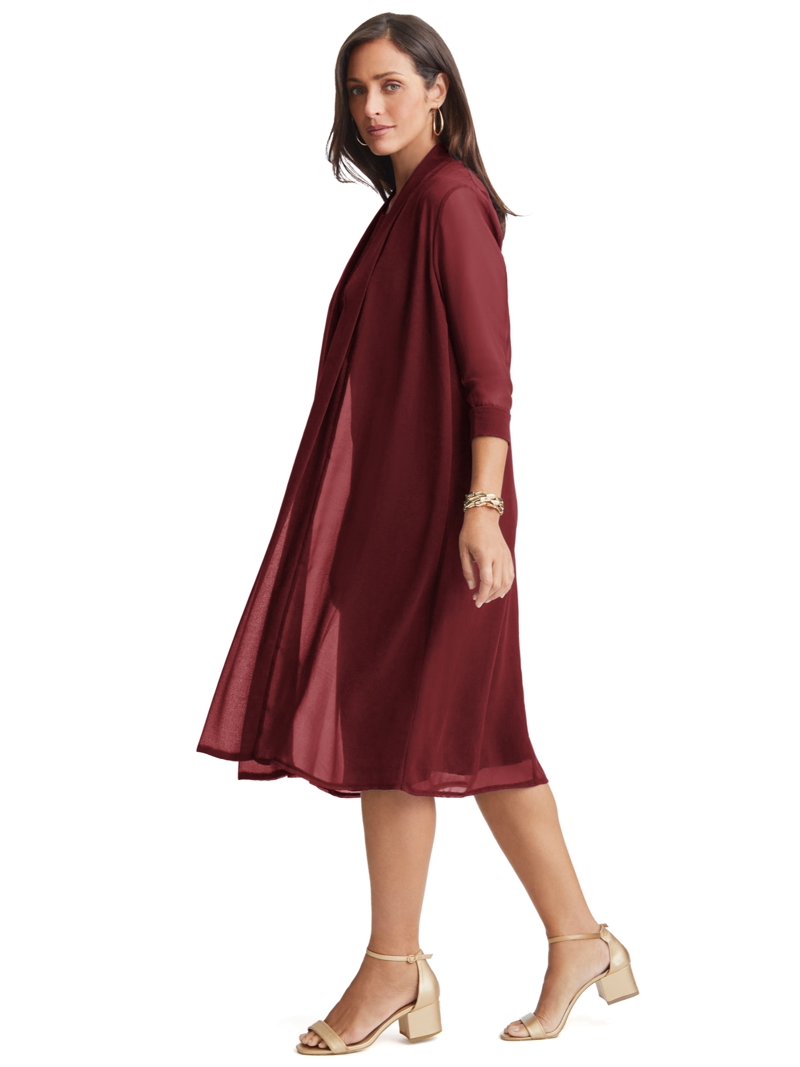 Jessica London Women's Plus Size 2-Piece Lace Jacket Dress