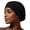 Black, variant on Hair Nets For Sleeping, Ultra-Wide Soft Band Crochet Breathable Reusable Elastic Mesh Knit Snood Bonnet Wrap For Women