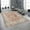 Orange & Blue, variant on Mr. MJs Trading 27 in. x 45 in. Medallion Orange & Blue Distressed Pattern Washable Rectangle Area Rug
