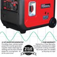 thumbnail image 4 of Tomahawk Power 5500 Watt Inverter Generator Super Quiet Portable Gas Power Professional Use, 4 of 5